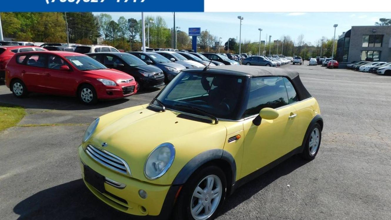 MINI COOPER CONVERTIBLE 2005 WMWRF33545TG13453 image